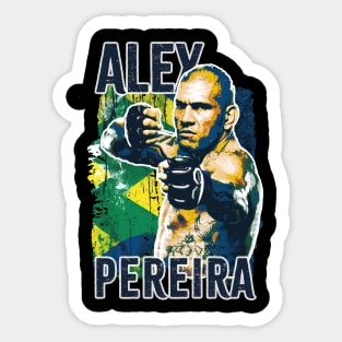 Alex Pereira / /grunge brazil Sticker